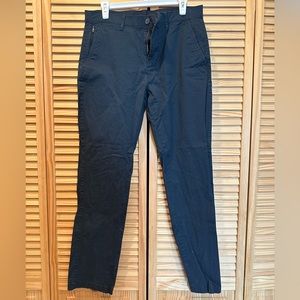 Men’s navy blue English Laundry straight leg pants